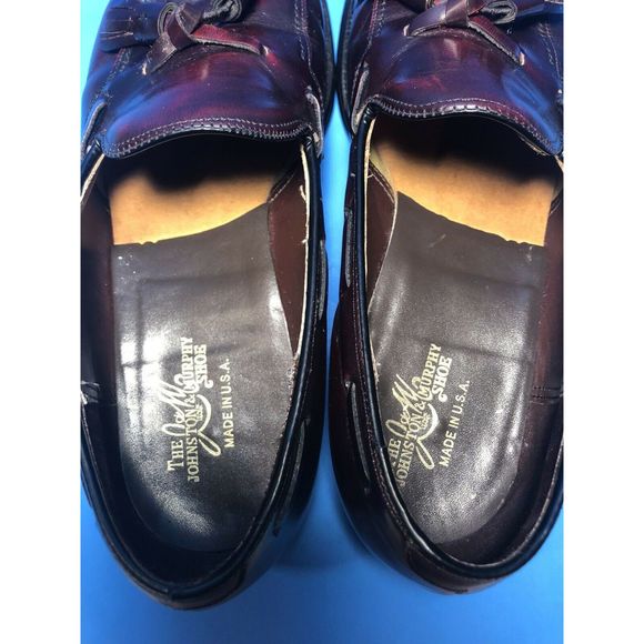 VTG Johnston & Murphy Tassel Loafers/Shoes 8 D - Picture 8 of 8